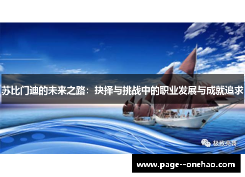苏比门迪的未来之路：抉择与挑战中的职业发展与成就追求