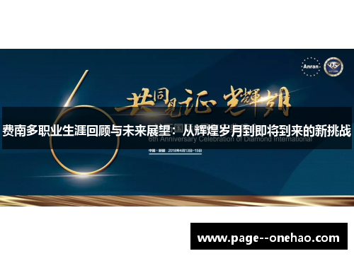 费南多职业生涯回顾与未来展望：从辉煌岁月到即将到来的新挑战